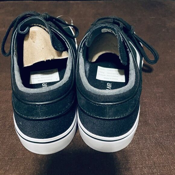 RARE Deadtstock NEW SB Zoom Stefan Janoski 'Black White' Suede Mens 9 US 8.5 UK - Picture 4 of 12